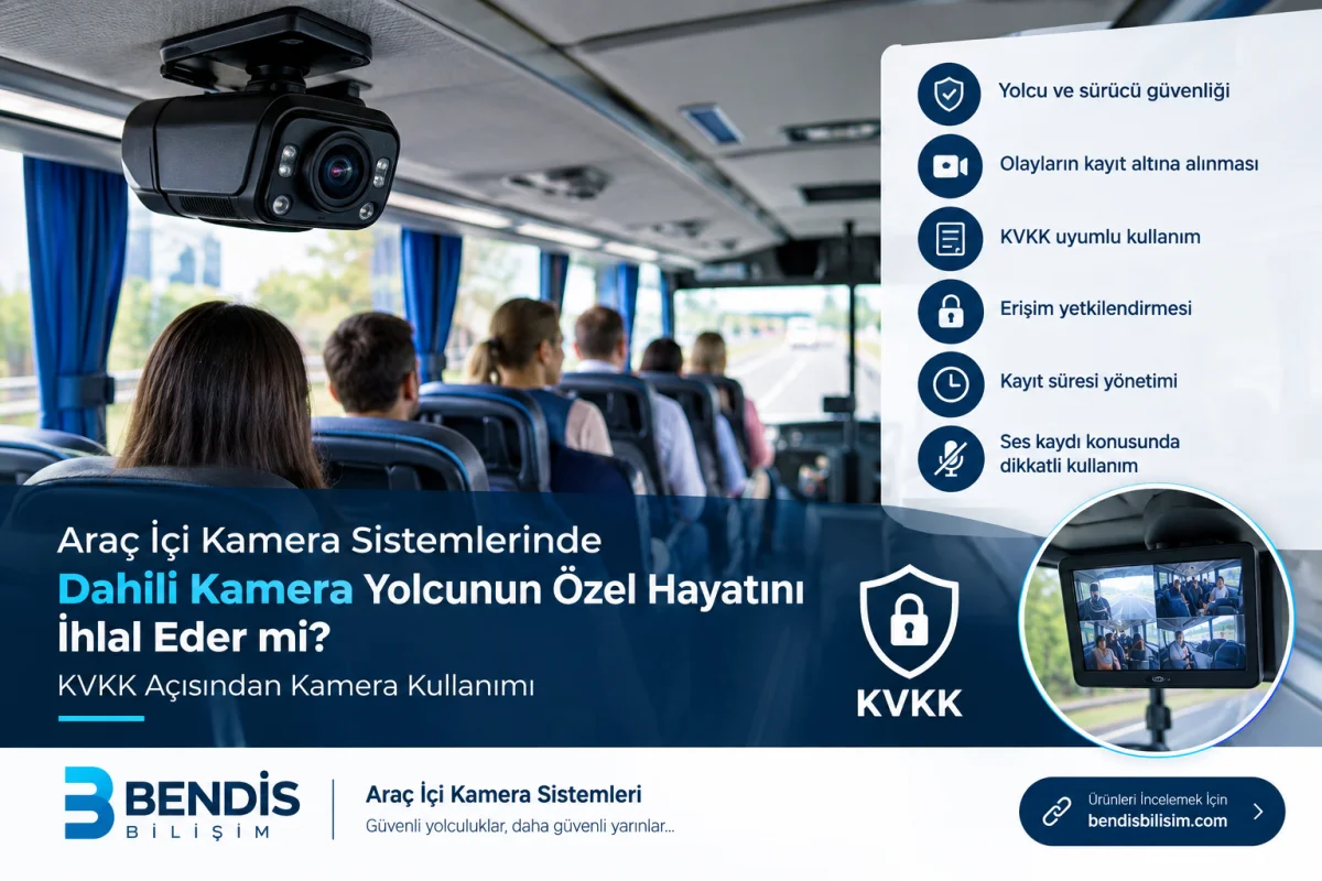 Araç İçi Kamera Sistemlerinde Dahili Kamera Yolcunun Özel Hayatını İhlal Eder mi?